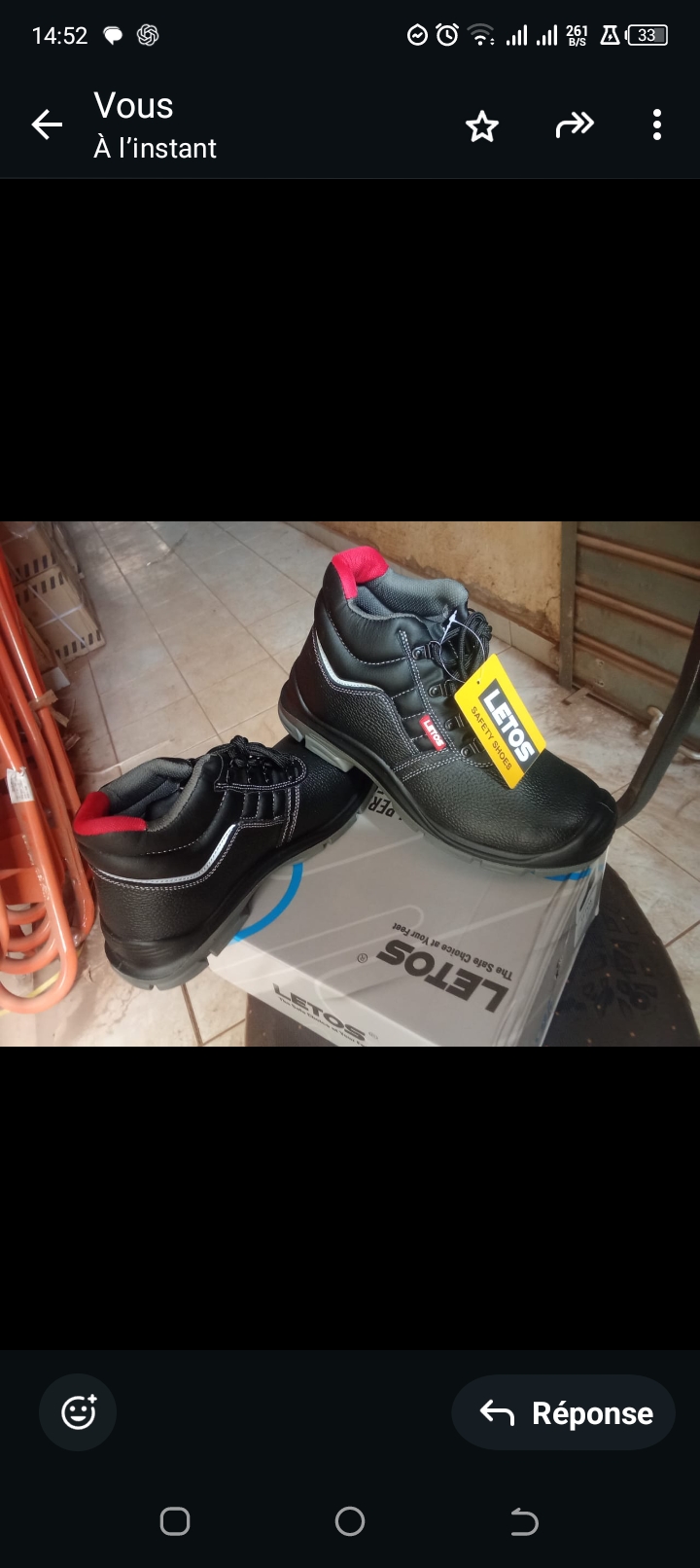 Chaussures de sécurité