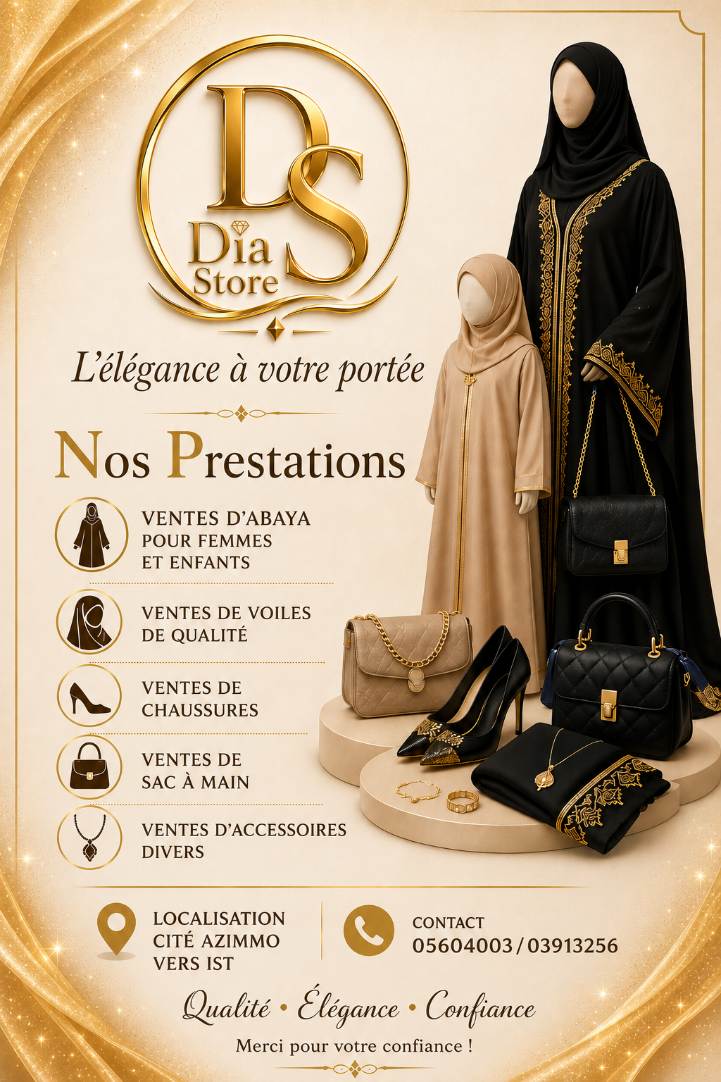 chic abaya