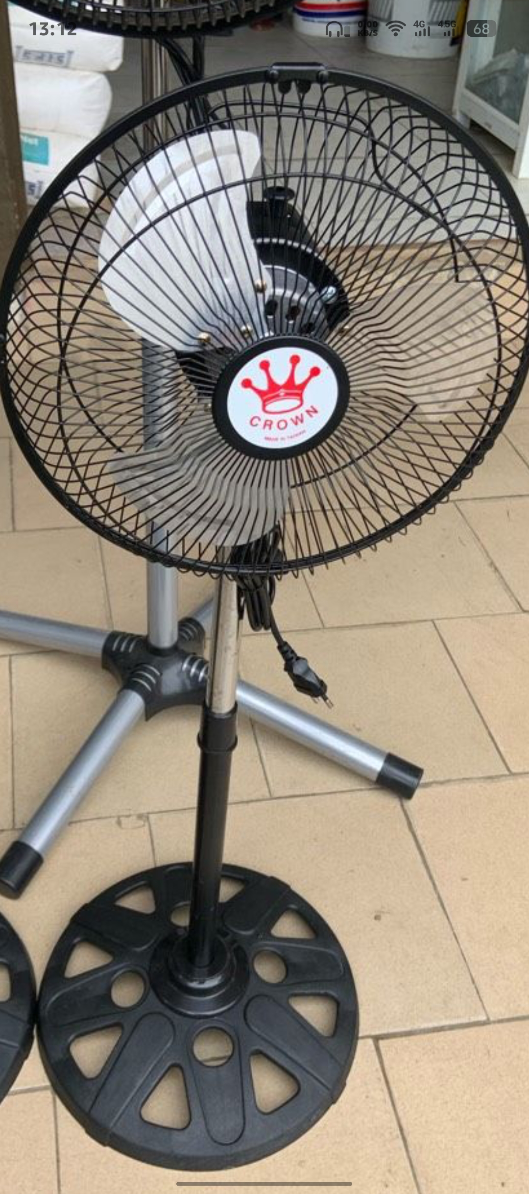 VENTILATEUR  CROWN CHINGLY  ORIGINAL